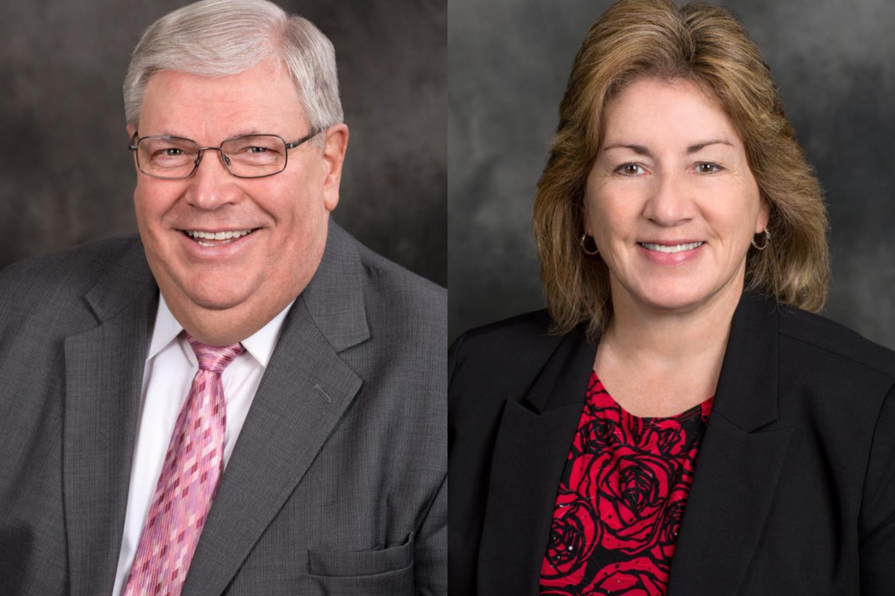 John Sterk and Christine Johnson
